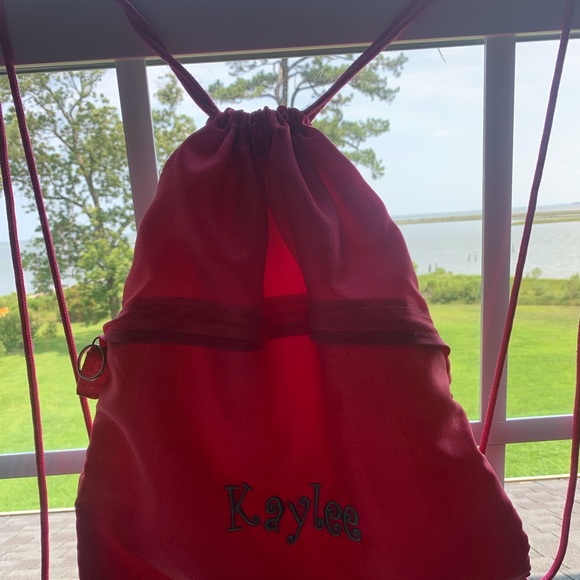 Drawstring “KAYLEE” Backpack - Picture 2 of 6